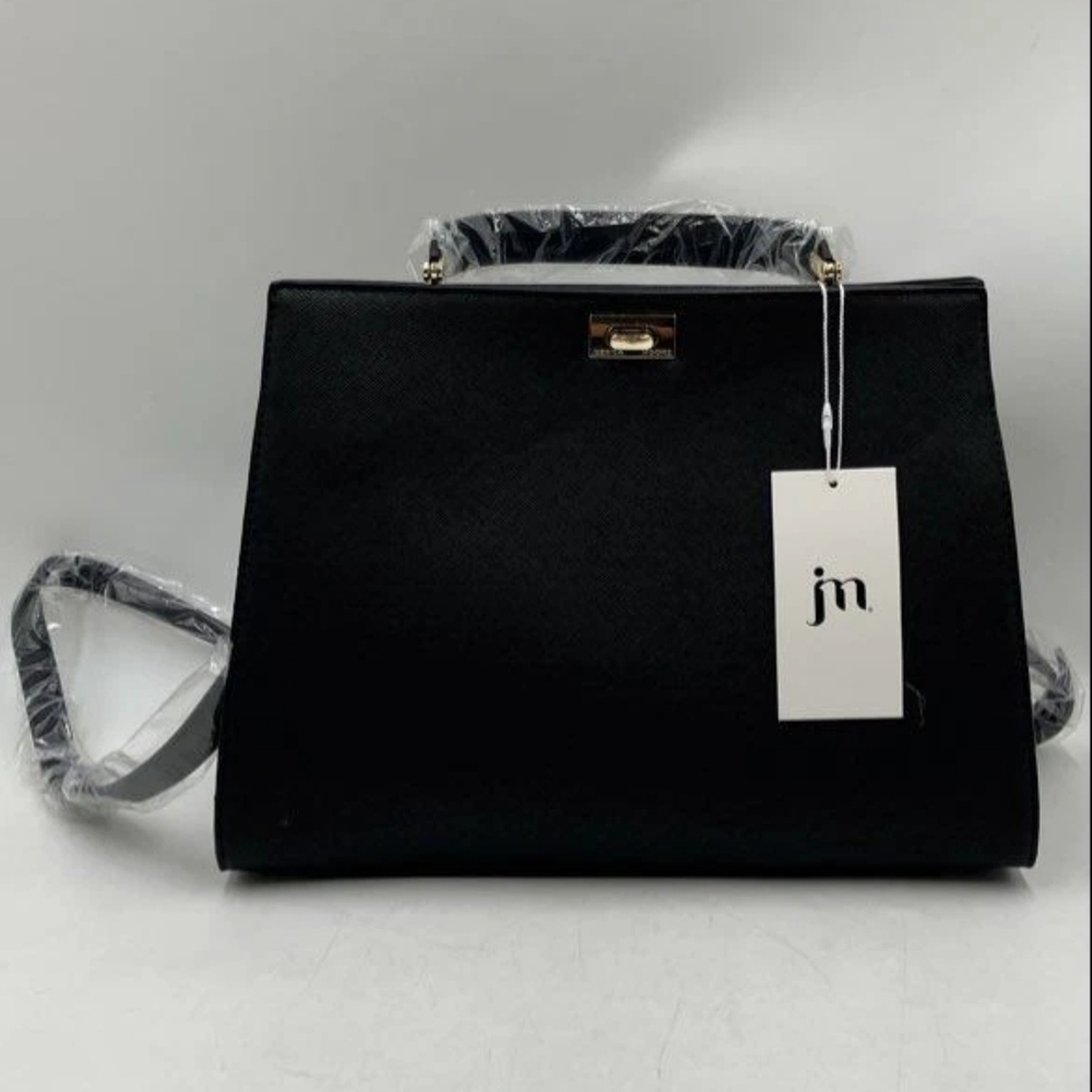 Jessica Moore Elegant Black Handbag